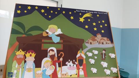 presepe grafico ovada